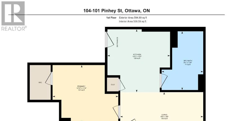 104-101 Pinhey Street, Ottawa, ON, K1Y 1T7 - 29