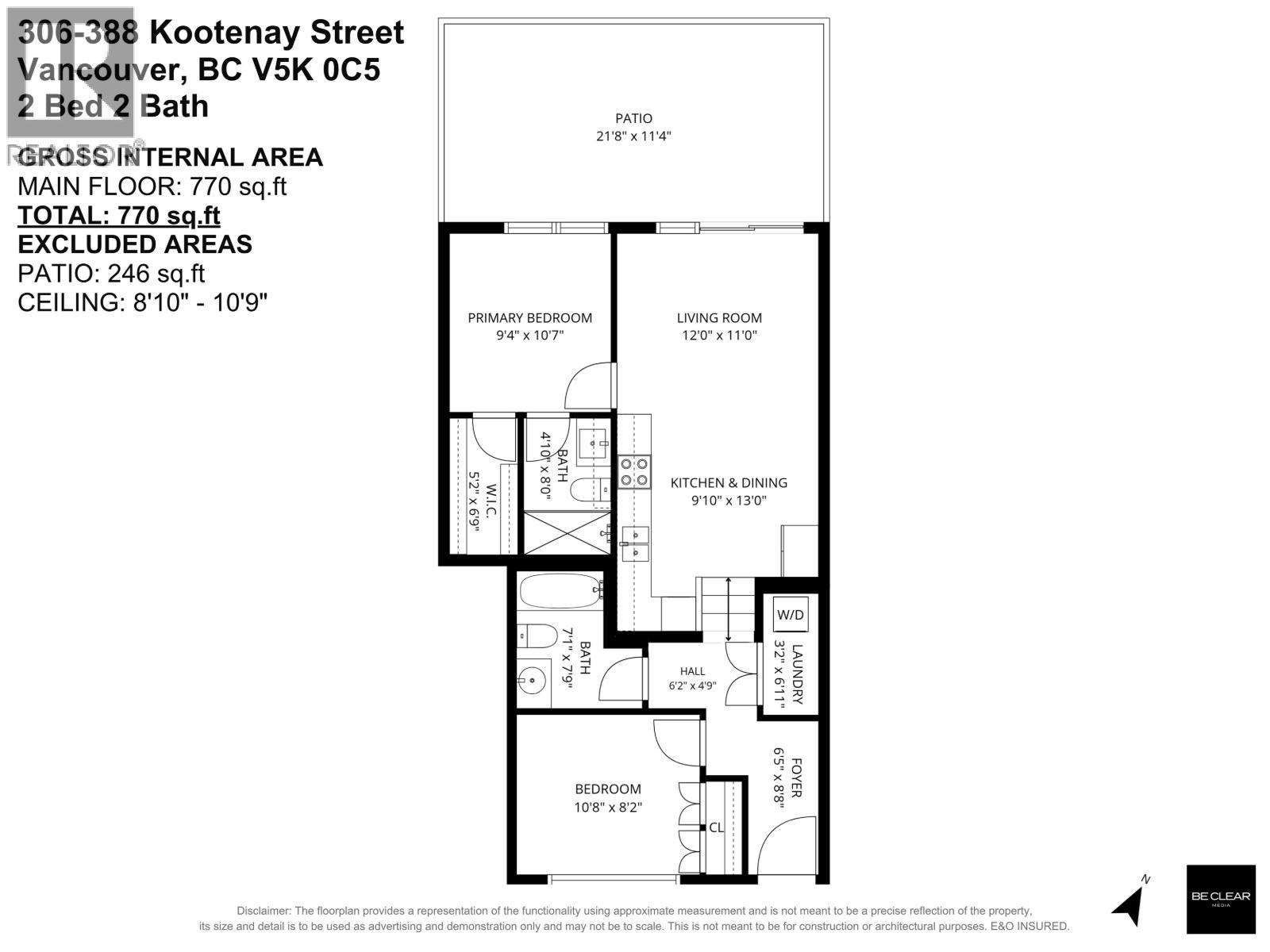 306-388 Kootenay Street, Vancouver, BC, V5K 0C5 - 21
