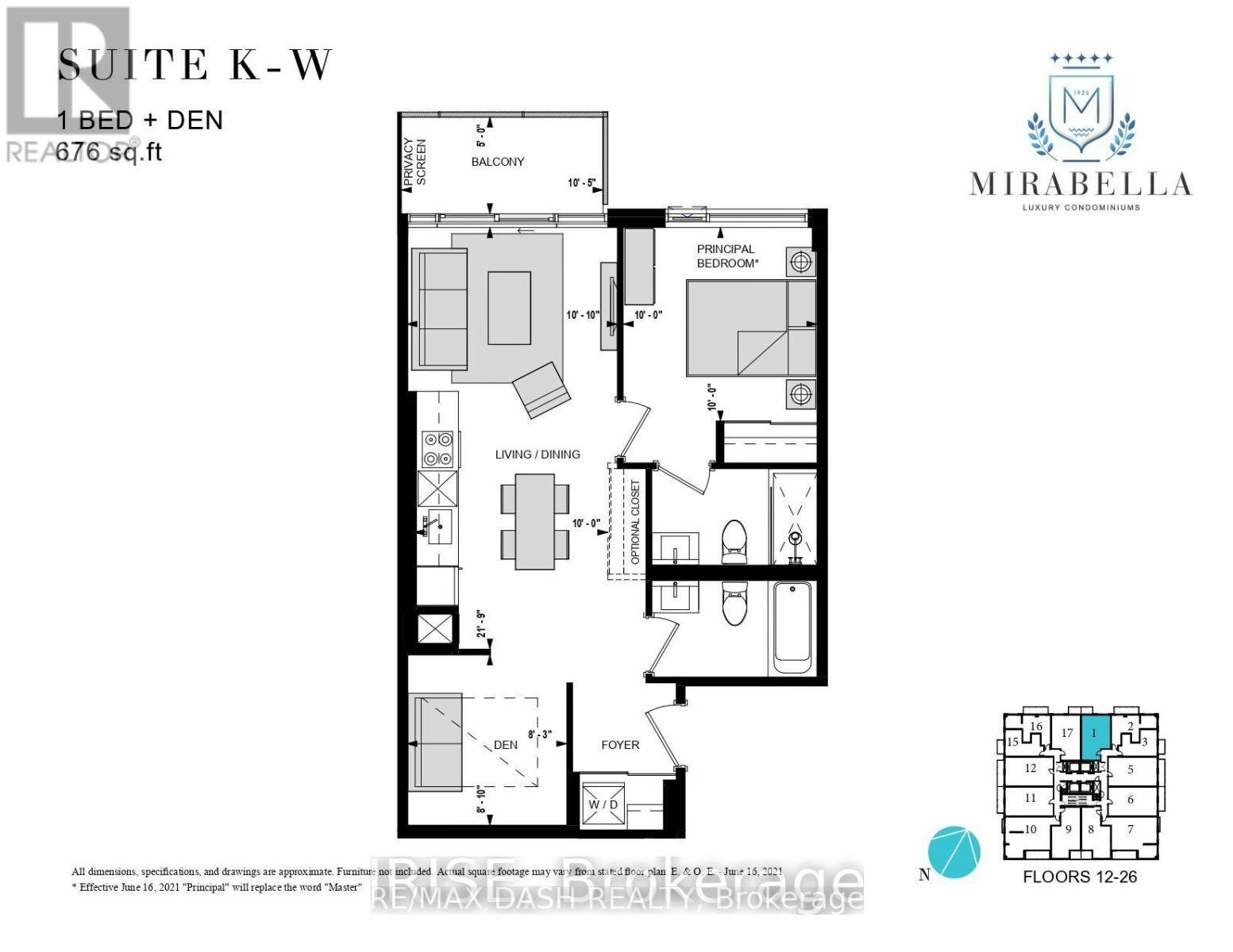 2601-1928 Lake Shore Boulevard W, Toronto, ON, M6S 0B1 - 2