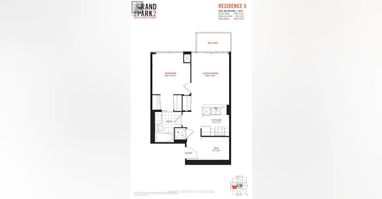 3605-3975 Grand Park Drive, Mississauga, ON, L5B 0K4 - 4