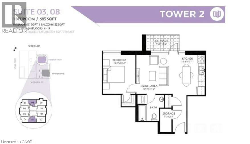 903-104 Garment Street, Kitchener, ON, N2G 0C8 - 2