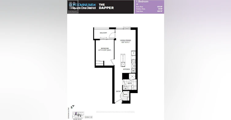 2211-395 Square One Drive, Mississauga, ON, L5B 0P6 - 7