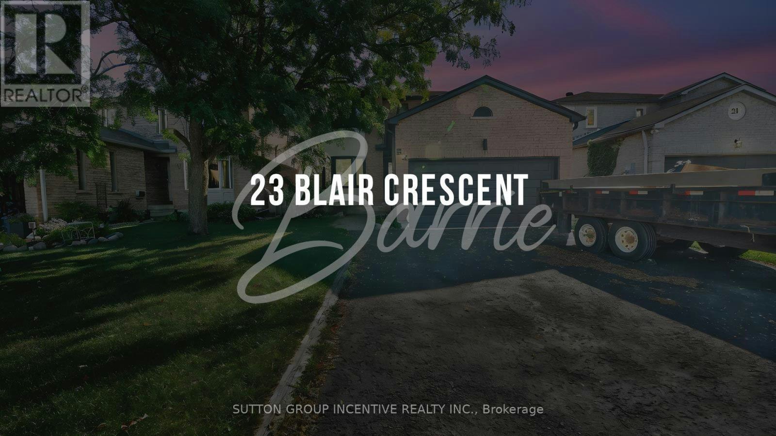 23 Blair Crescent, Barrie, ON, L4M 5Y7
