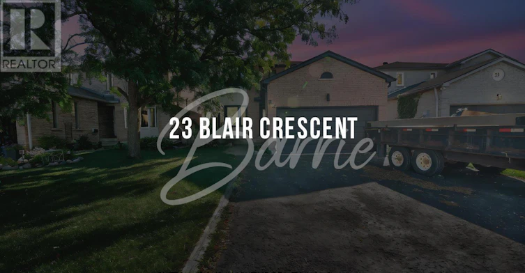 23 Blair Crescent, Barrie, ON, L4M 5Y7