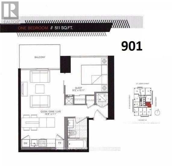901-5 St Joseph Street, Toronto, ON, M4Y 1J6 - 2
