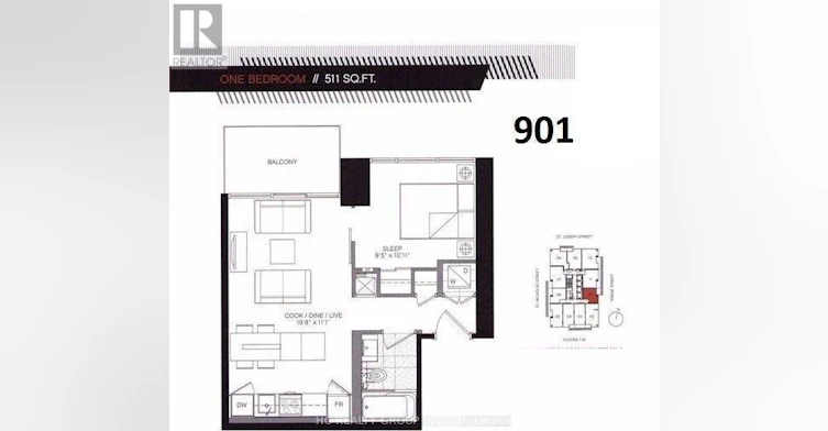 901-5 St Joseph Street, Toronto, ON, M4Y 1J6 - 2
