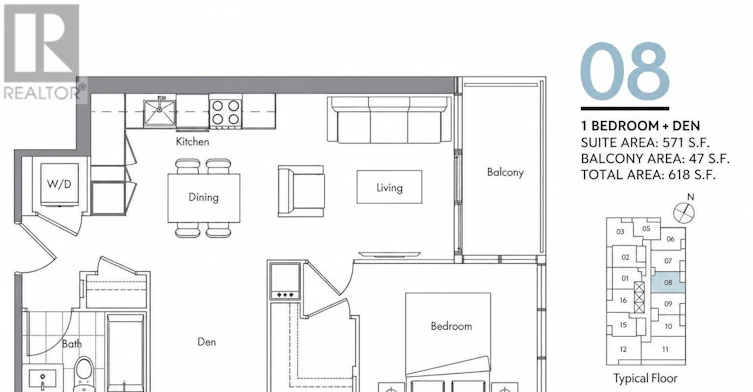 1608-19 Bathurst Street, Toronto, ON, M5V 0N2 - 2