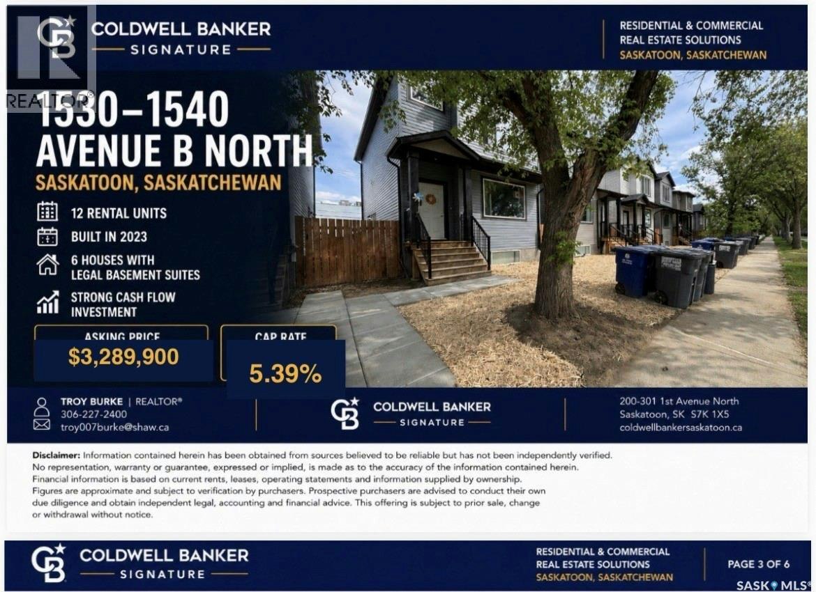 1530 B Avenue N, Saskatoon, SK, S7L 1H1
