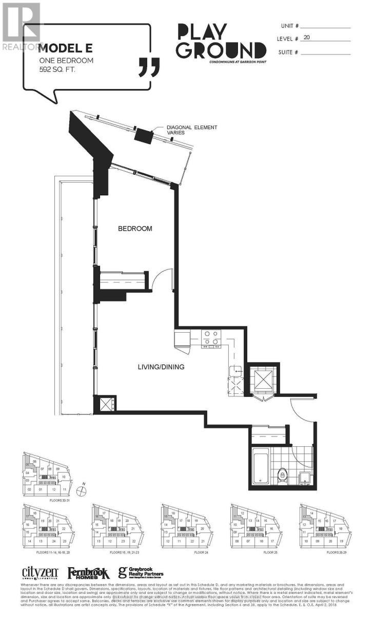 2005-50 Ordnance Street, Toronto, ON, M6K 1A2