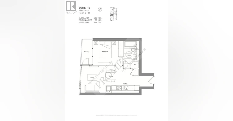 1615-80 Queens Wharf Road, Toronto, ON, M5V 0J3 - 22