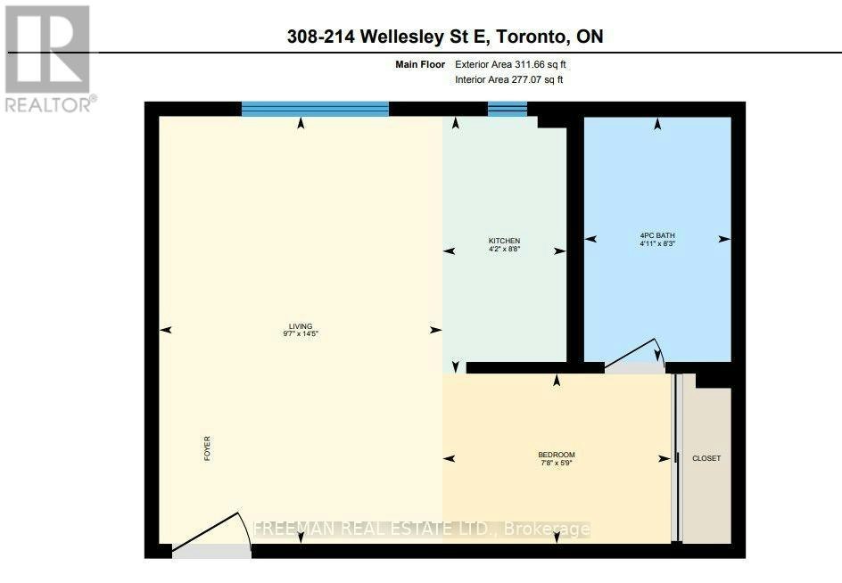 304-214 Wellesley Street, Toronto, ON, M4X 1G2 - 11