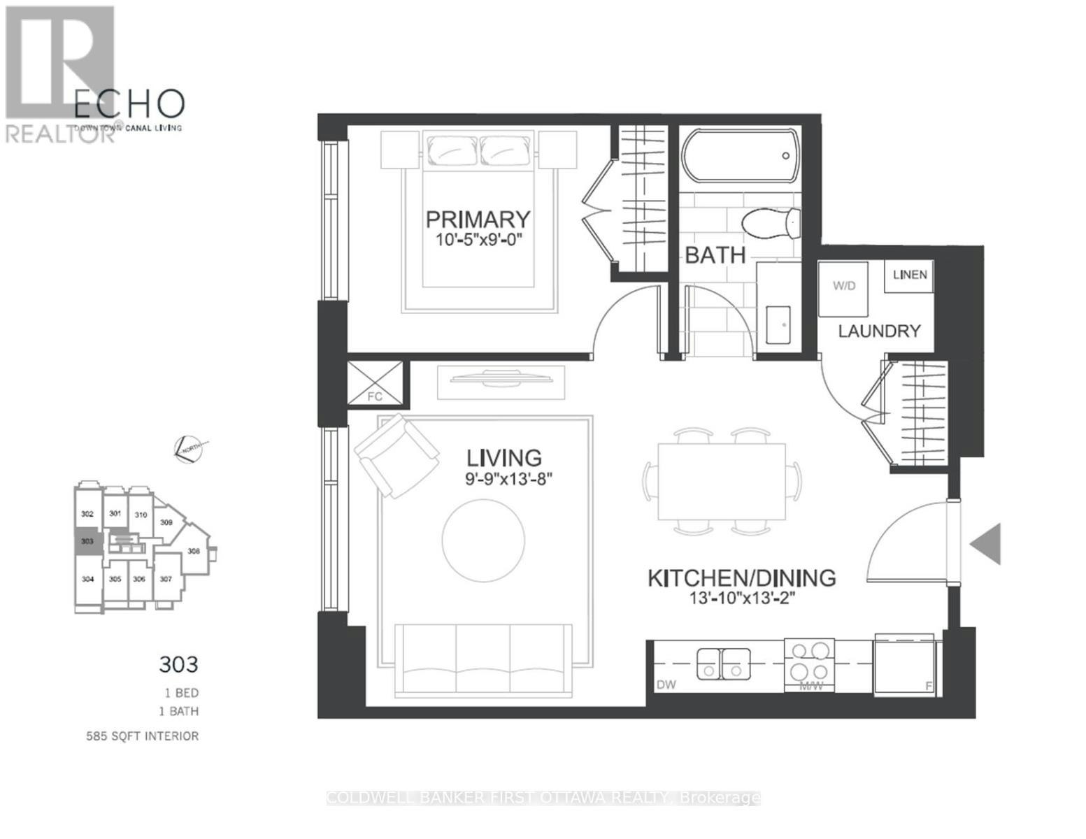 303-115 Echo Drive, Ottawa, ON, K1S 1M7 - 13