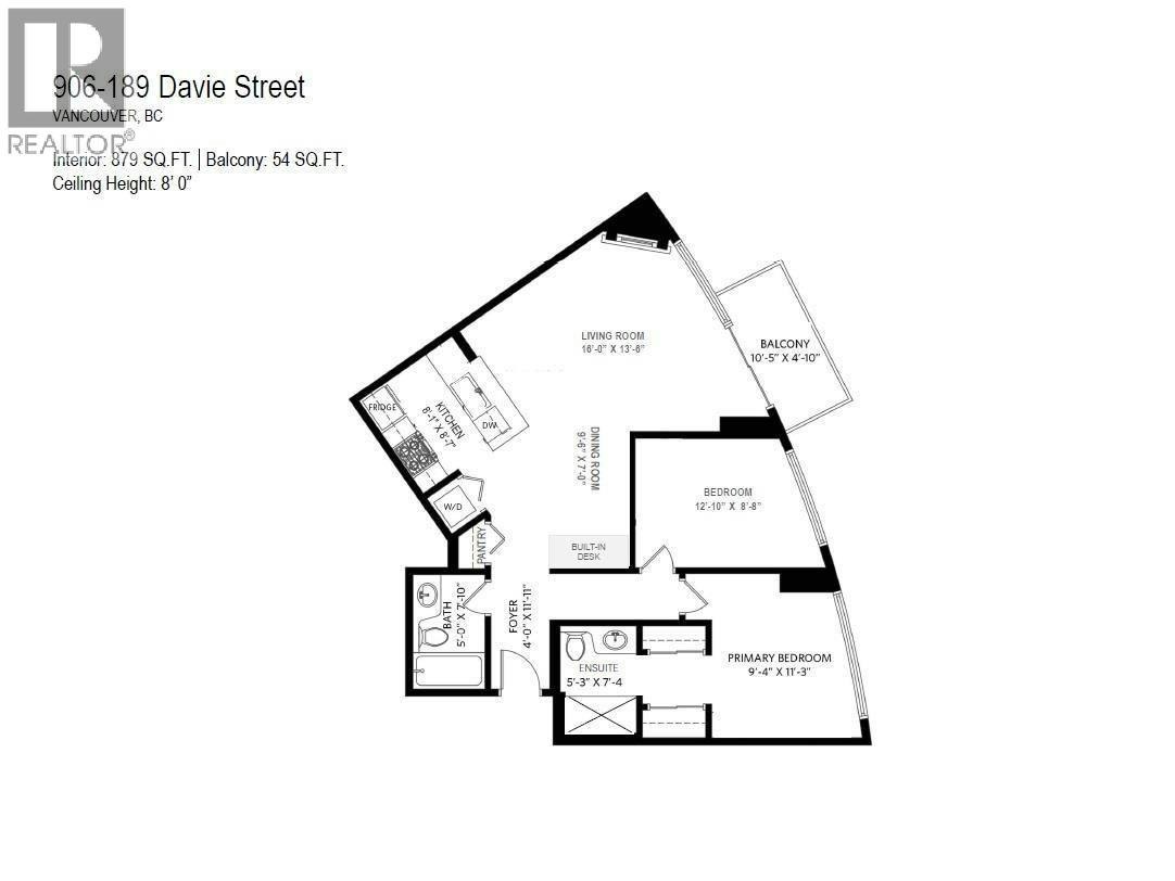906-189 Davie Street, Vancouver, BC, V6Z 2Y1 - 14