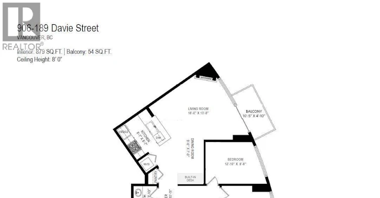 906-189 Davie Street, Vancouver, BC, V6Z 2Y1 - 14