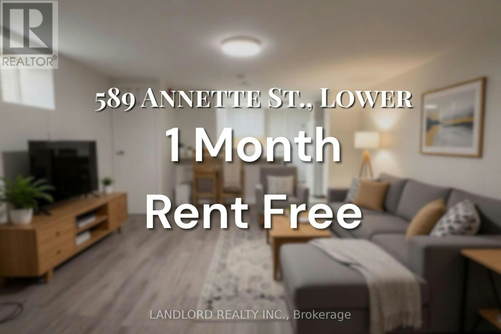 BSMT-589 Annette Street, Toronto, ON, M6S 2C3