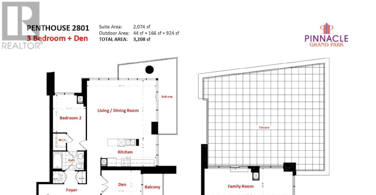 2801-3985 Grand Park Drive, Mississauga, ON, L5B 0H8 - 2
