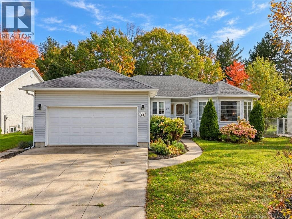 27 Miro Court, Fredericton, NB, E3A 9S8