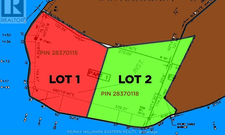 LOTS-1 And 2 C280 Lower Buckhorn Lake