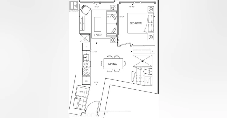 3212-10 York Street, Toronto, ON, M5J 0E1 - 2