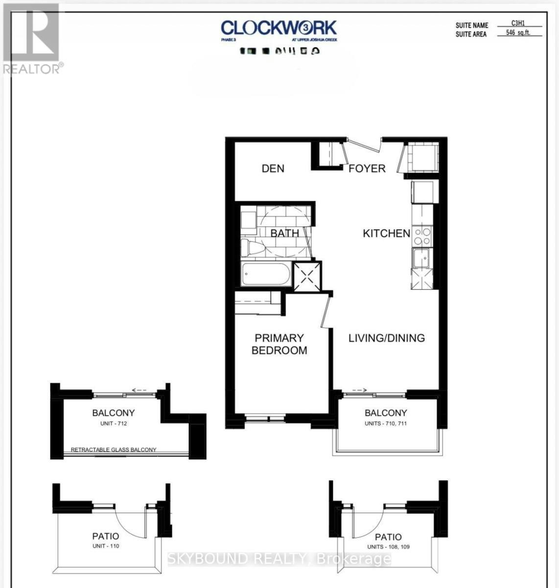 710-3008 William Cutmore Boulevard, Oakville, ON, L6H 8E7 - 4