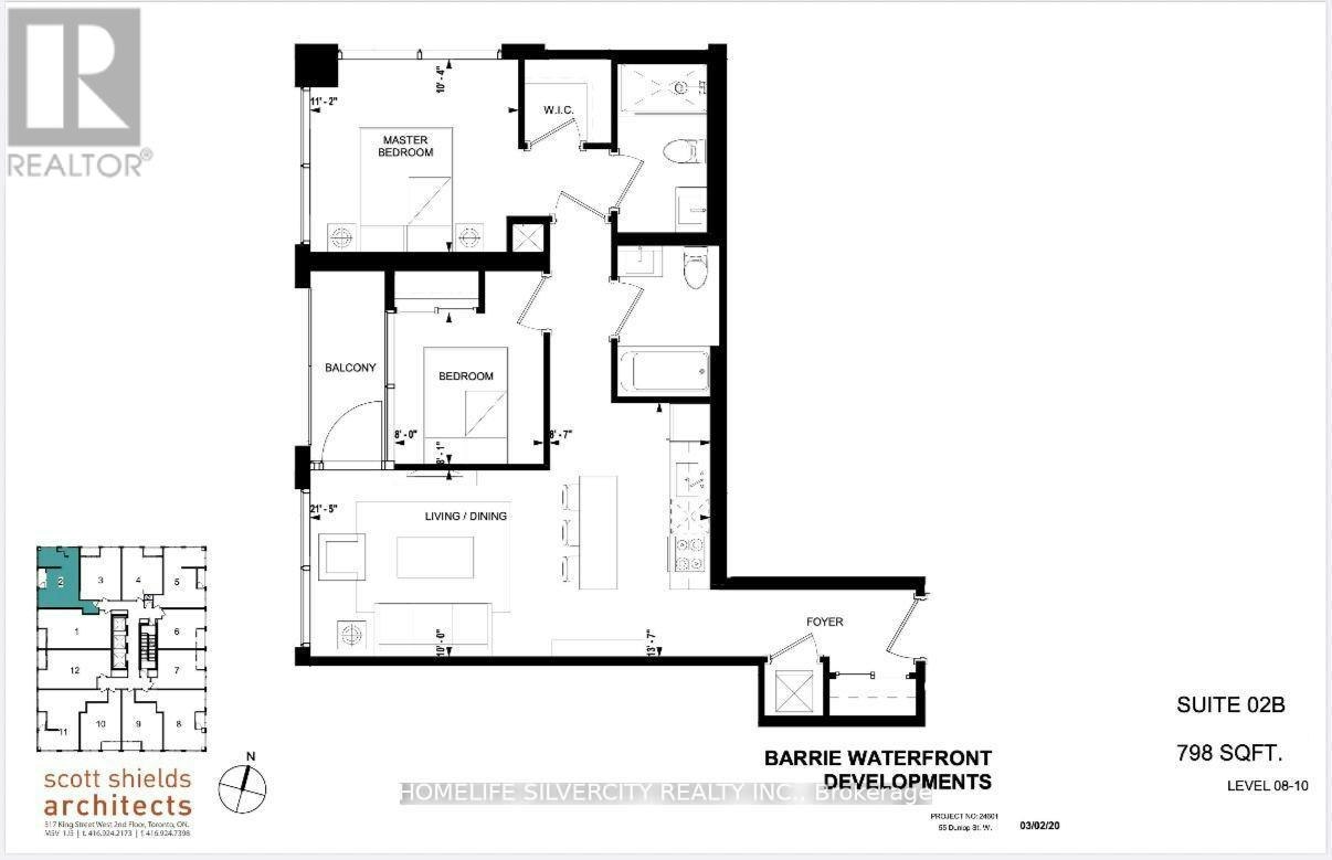 902-39 Mary Street, Barrie, ON, L4N 1S9 - 2