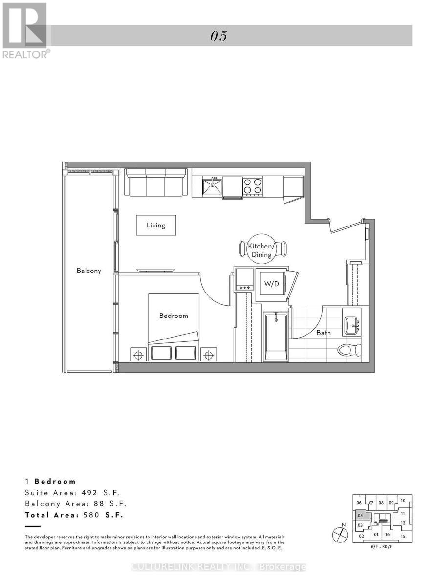 2205-17 Bathurst Street, Toronto, ON, M5V 0N1 - 2