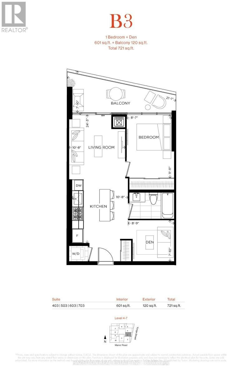 603-8 Manor Road W, Toronto, ON, M4S 0E6 - 2
