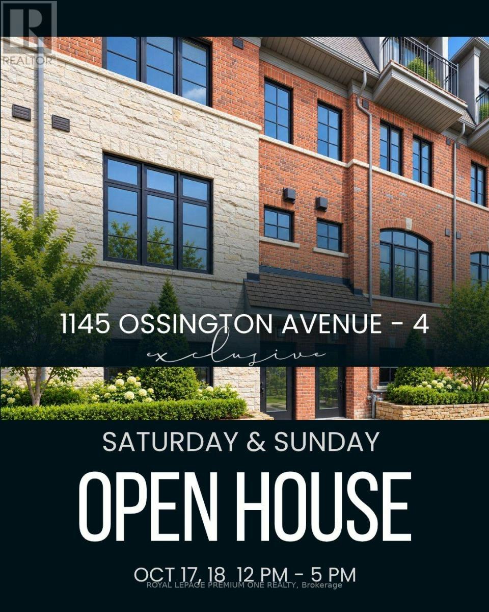 4-1145 Ossington Avenue N, Toronto, ON, M6G 0A3