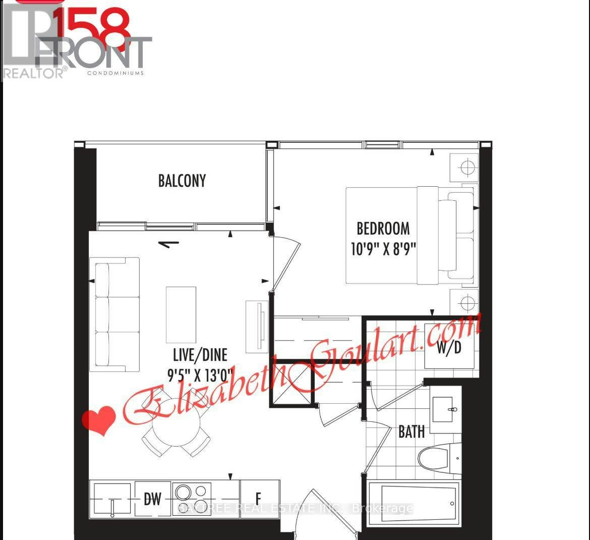 1212-158 Front Street N, Toronto, ON, M5A 0K9