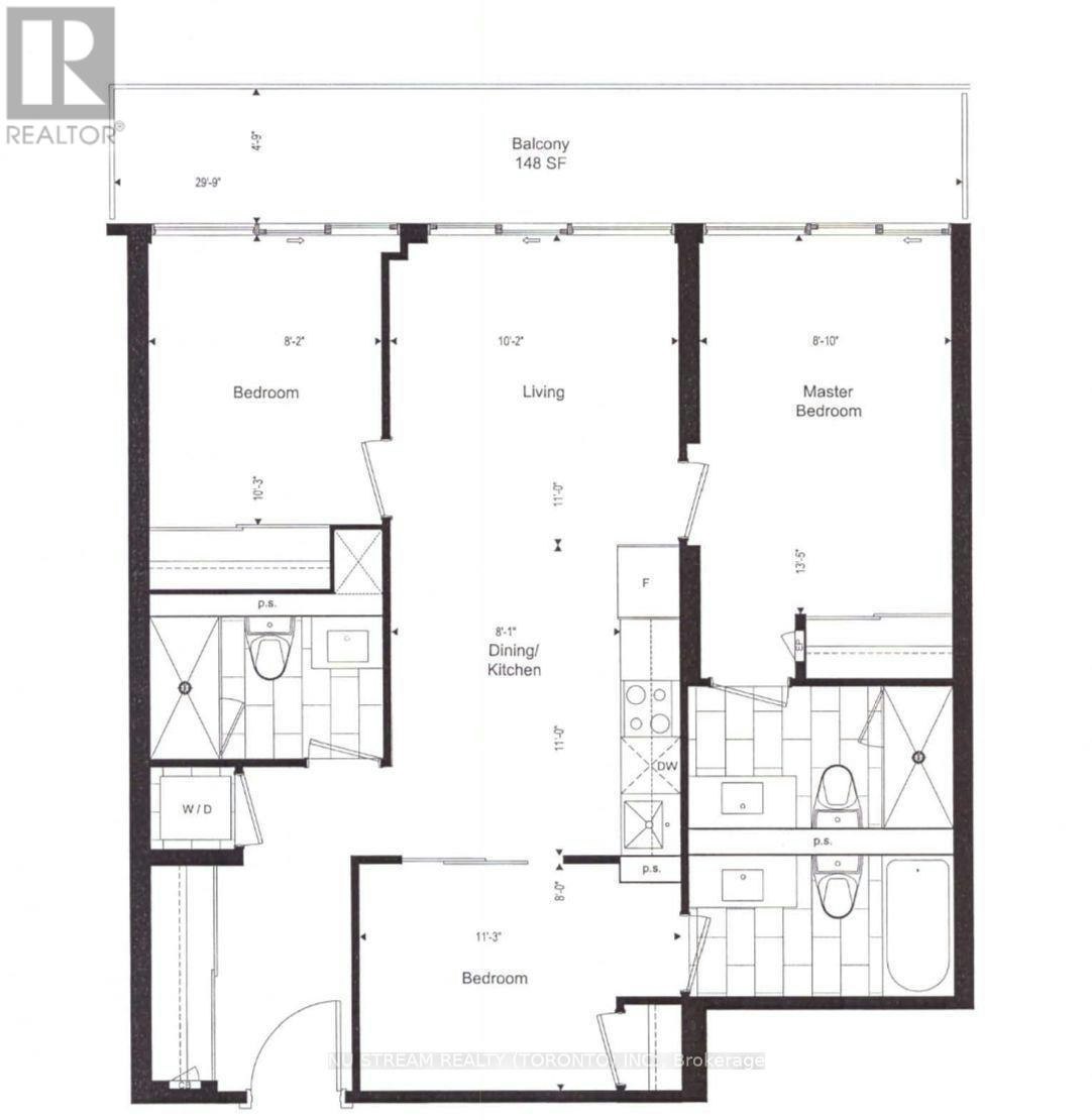 2105-70 Princess Street, Toronto, ON, M5A 0X6 - 2
