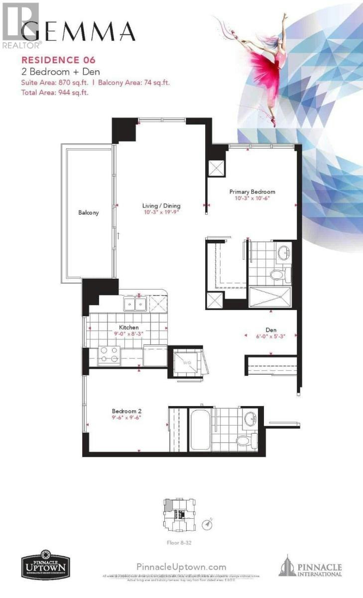 2106-15 Watergarden Drive, Mississauga, ON, L5R 1B2 - 27