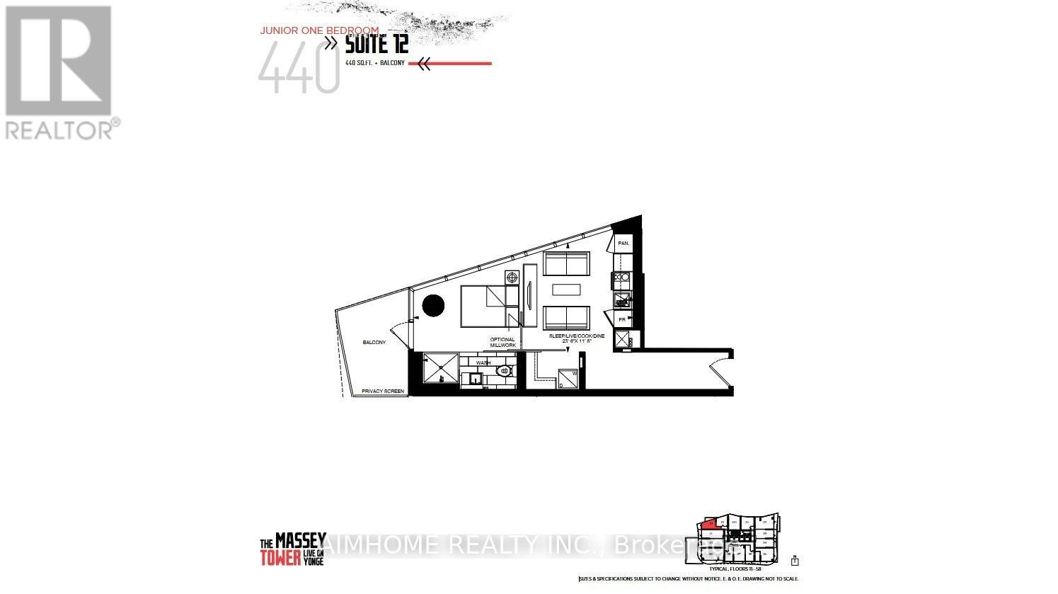 1812-197 Yonge Street, Toronto, ON, M5B 0C1 - 16