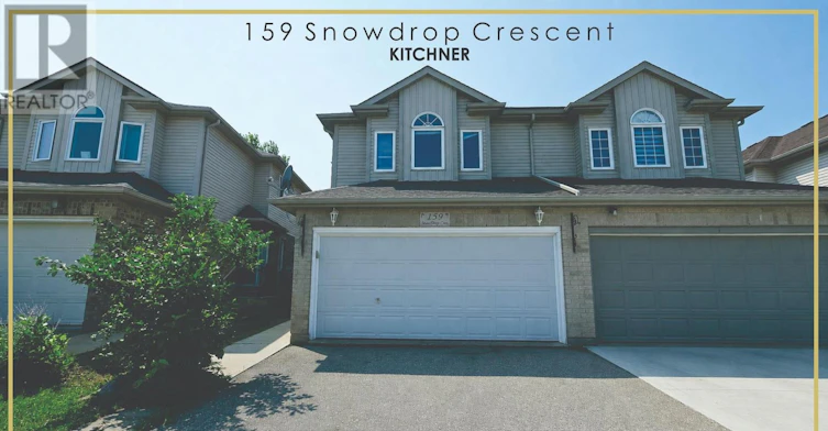 159 Snowdrop Crescent, Kitchener, ON, N2E 4G9 - 2