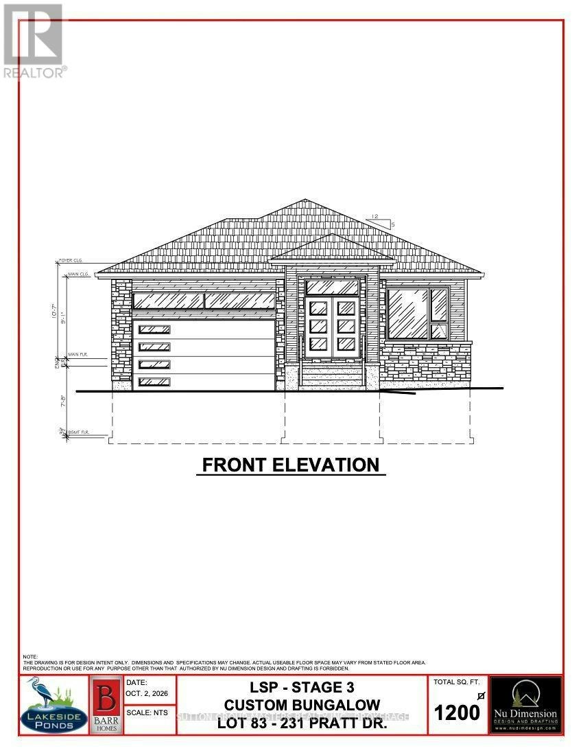 231 Pratt Drive, Loyalist, ON, K7N 0E9