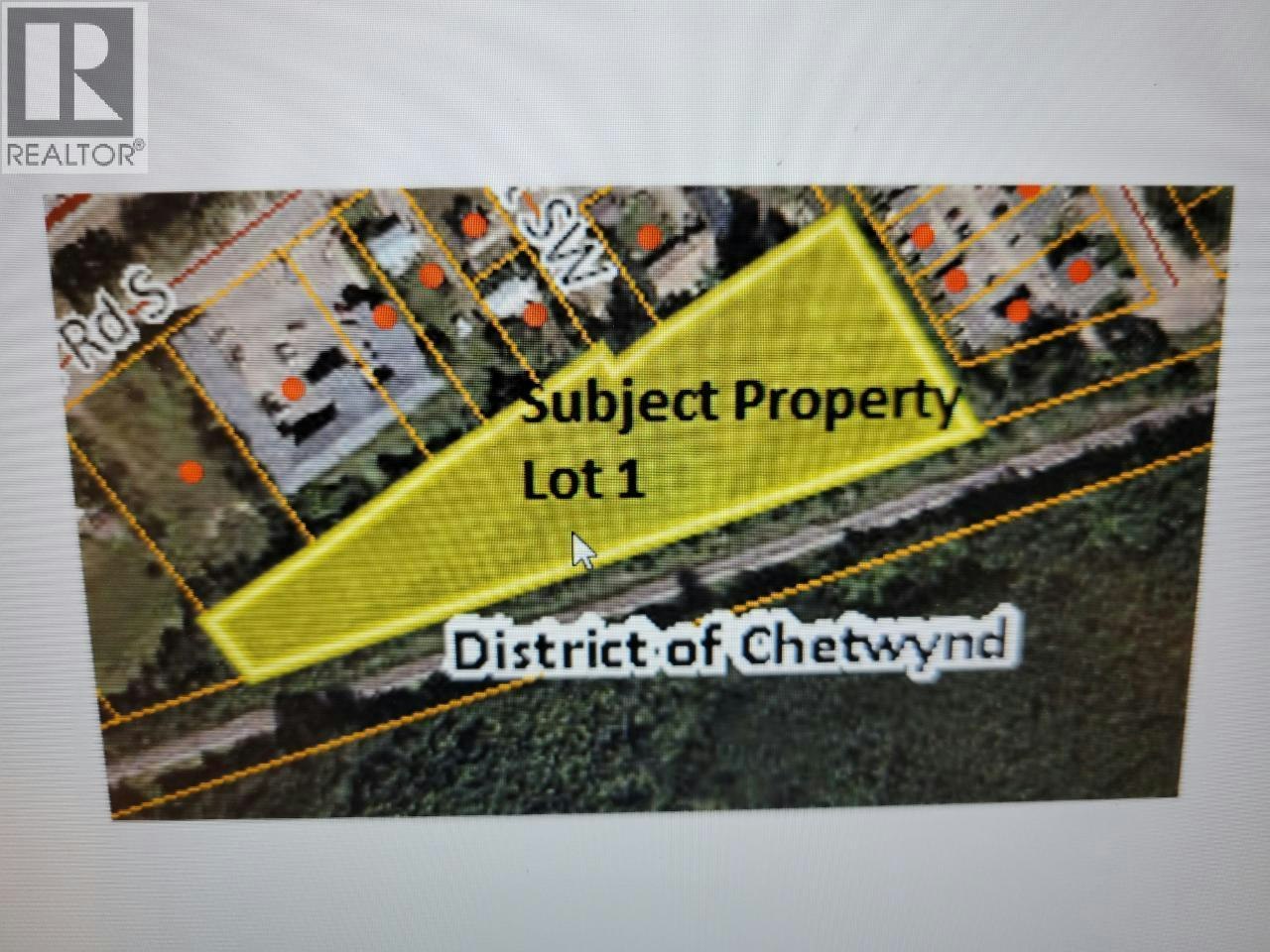 Lot-1 SW 54 Street, Chetwynd, BC, V0C 1J0