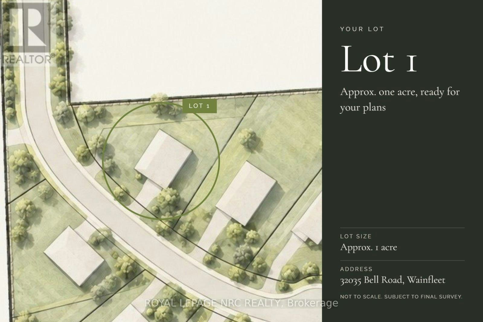 LOT 1-32035 Bell Road, Wainfleet, ON, L0S 1V0
