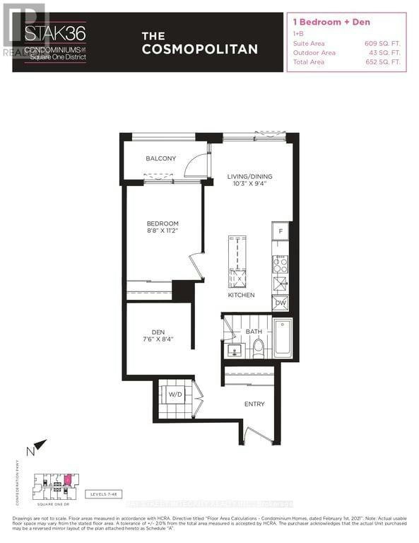 2302-395 Square One Drive, Mississauga, ON, L5B 0P6 - 4