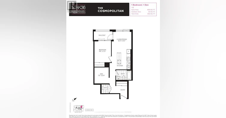 2302-395 Square One Drive, Mississauga, ON, L5B 0P6 - 4
