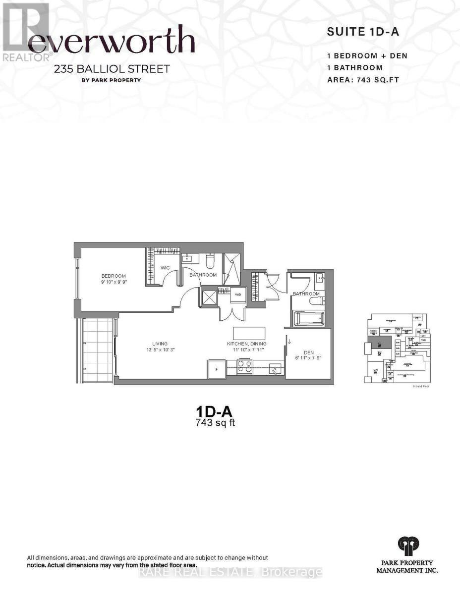 406-235 Ballioll Street, Toronto, ON, M4S 1C7 - 2
