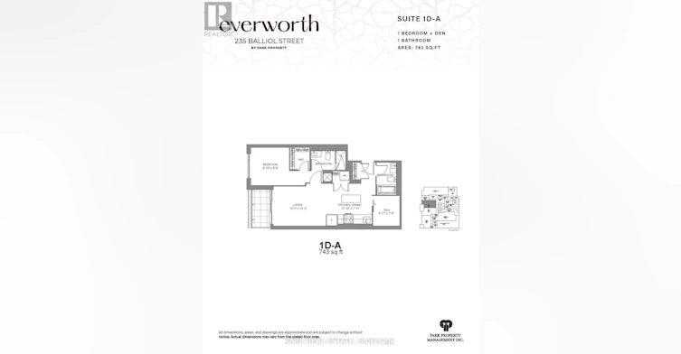 406-235 Ballioll Street, Toronto, ON, M4S 1C7 - 2