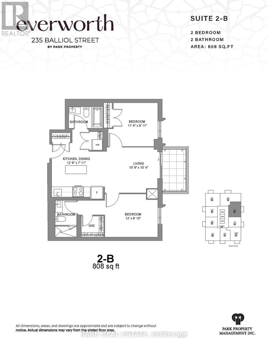 801-235 Ballioll Street, Toronto, ON, M4S 1C7 - 2