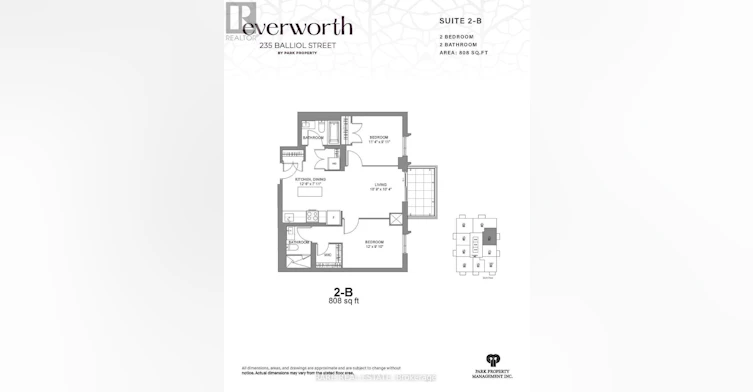 801-235 Ballioll Street, Toronto, ON, M4S 1C7 - 2