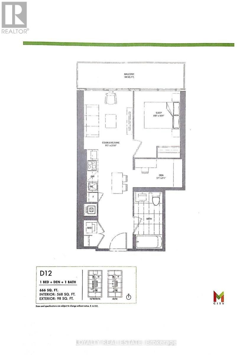 1812-3900 Confederation Parkway, Mississauga, ON, L5B 0M3 - 4
