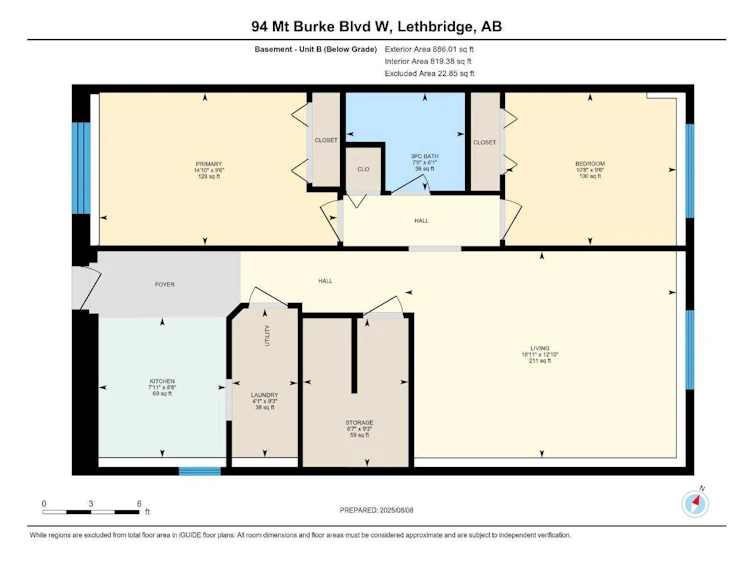 94 Mt Burke Boulevard W, Lethbridge, AB, T1K 6M9 - 33