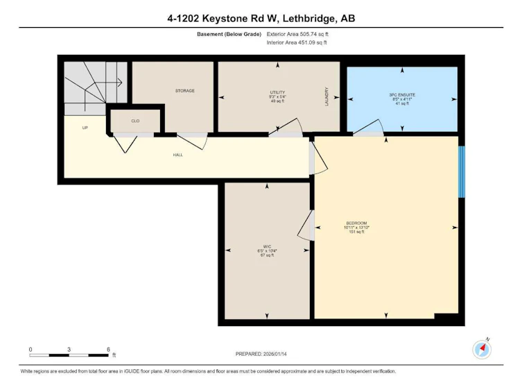 4-1202 Keystone Road W, Lethbridge, AB, T1J 5H6 - 39