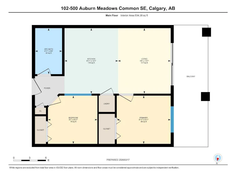 102-500 Auburn Meadows Common SE, Calgary, AB, T3M 3P5 - 20