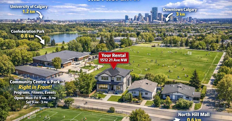 Upper-1512 21 Avenue NW, Calgary, AB, T2M 1L8 - 34