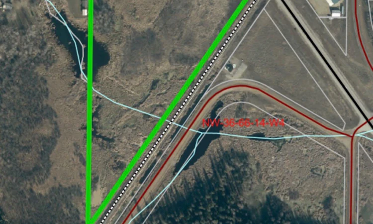 W4TH-RNG14-TWP66-SEC 36, Hwy 881 Twp 670