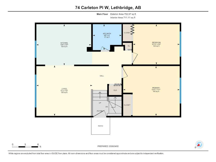 74 Carleton Place W, Lethbridge, AB, T1K 3X6 - 47
