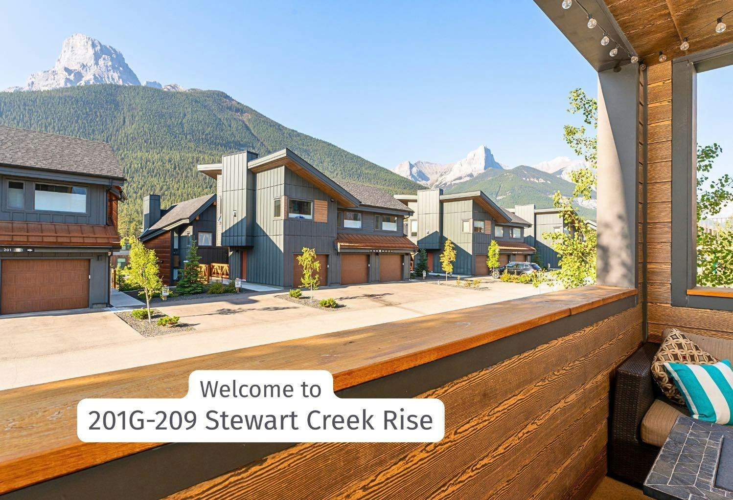 201G-209 Stewart Creek Rise, Canmore, AB, T1W 0N9